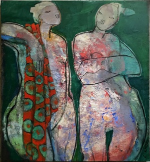 COPINES EN VERT